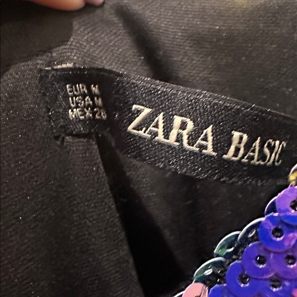 Zara Sequin holographic Dress - Picture 4 of 4